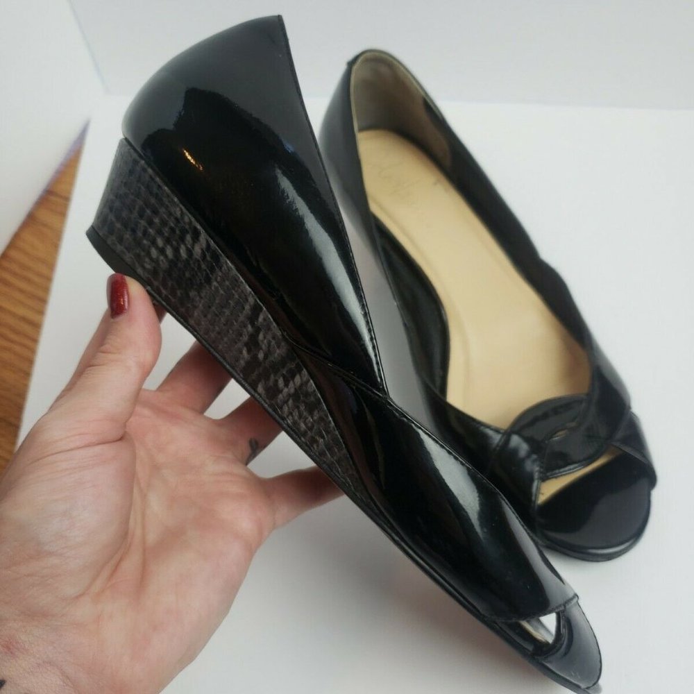 Cole Haan Black Leather Dress Shoes Women's Size 7